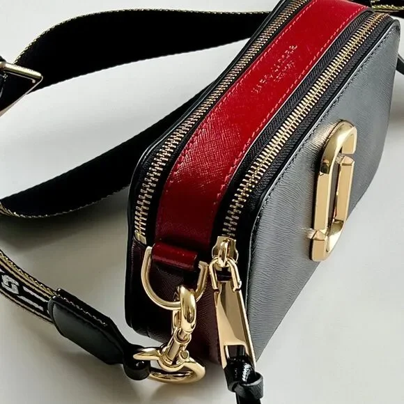 MARC JACOBS the snapshot camera bag red/black NWT in packaging - Picture 5 of 11